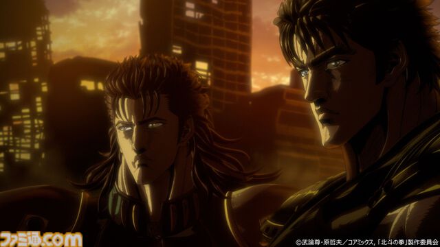 アニメ『北斗の拳』4月10日25時から放送・配信決定。レイ役は中村悠一、マミヤ役は青木瑠璃子、ナレーションは山寺宏一が担当