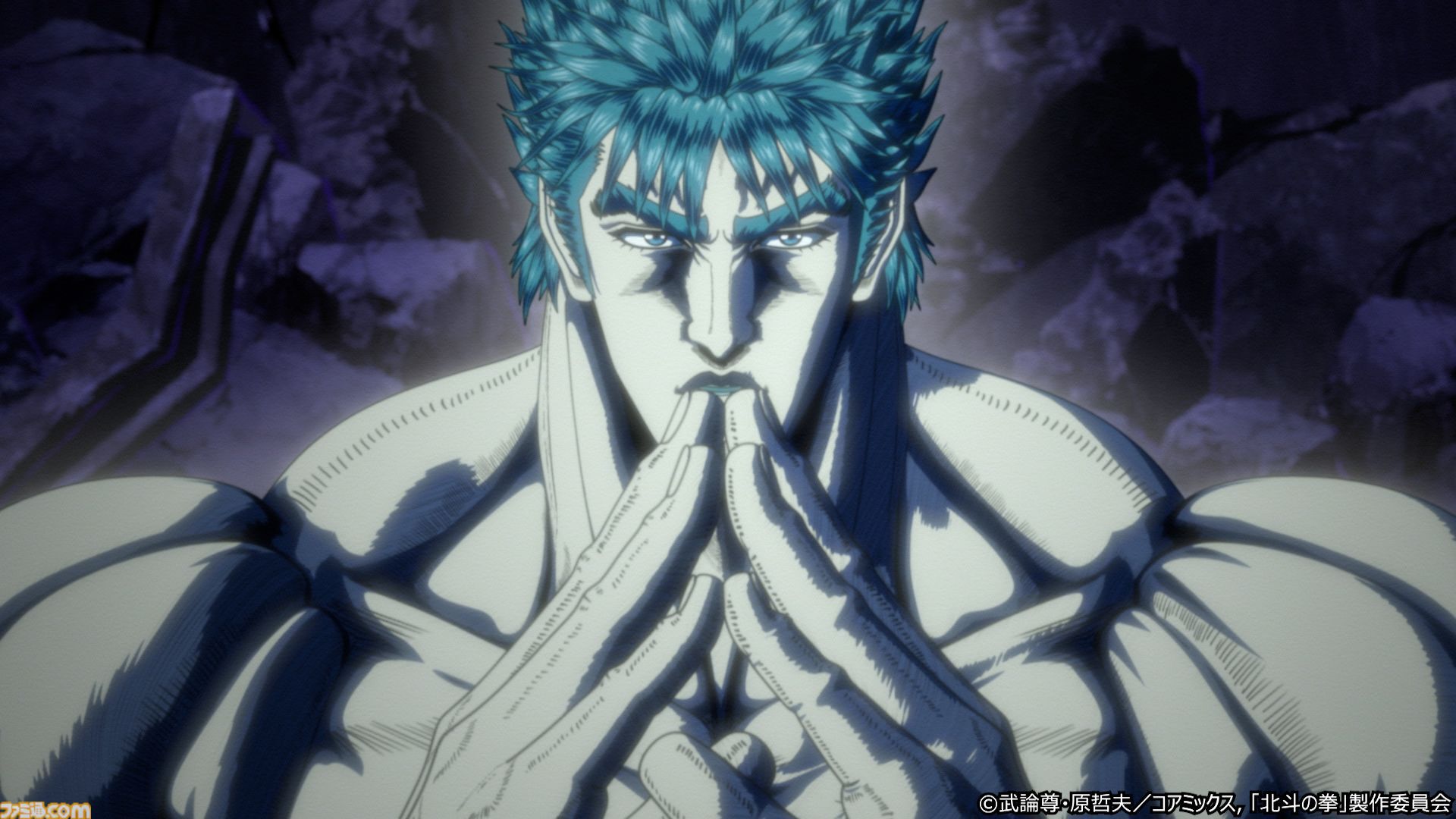 アニメ『北斗の拳』4月10日25時から放送・配信決定。レイ役は中村悠一、マミヤ役は青木瑠璃子、ナレーションは山寺宏一が担当