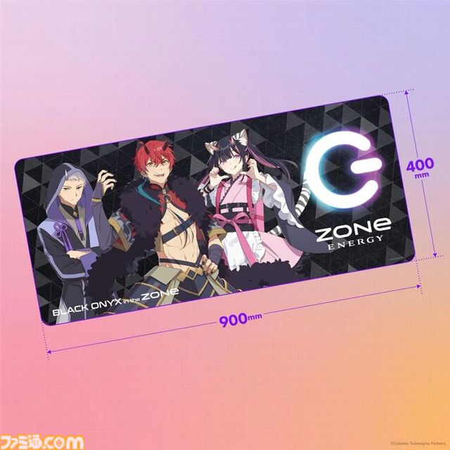 『超かぐや姫』エナドリ“ゾーンエナジー”がコラボ。超特大デスクマットが付属するコラボセットが本日（3/12）より受注販売スタート