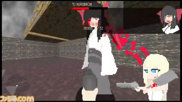 『ギャルトムラ』今度のギャルは包丁と銃で異界化した村を蹂躙。『カルトに厳しいギャル』Crush-vAdinの新作ドット絵FPSが配信開始