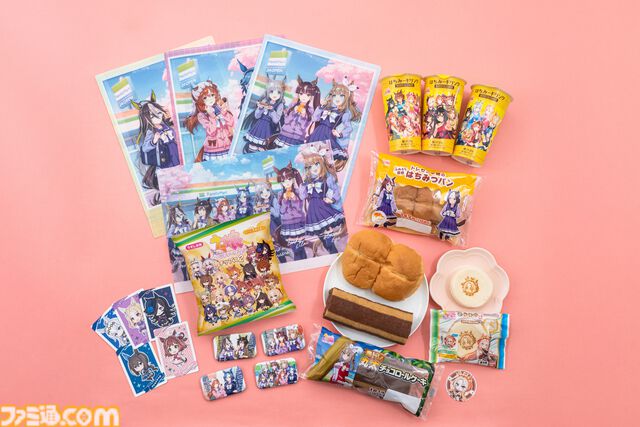 『ウマ娘』ファミマコラボが3月15日開催。“トレセン学園のはちみつパン”や“はちみードリンク”などが販売。オリジナルグッズが当たるキャンペーンも