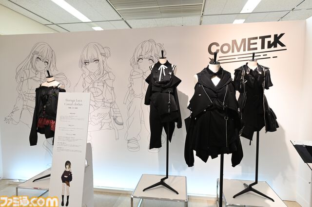 『シャニマス』衣装展は至近距離で見られて、衣装生地にも触れられる！ "My Songs Collection"衣装をはじめ、こだわり抜かれた衣装を隅々まで堪能できる空間【内覧会リポート】