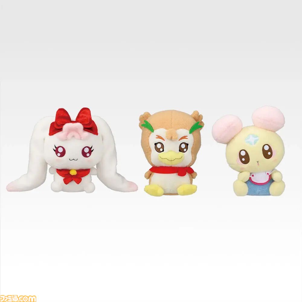 『プリキュア』ピンキーキャッチュのコンパクトミラーが当たる新作一番くじが本日（3/14）発売。ミルクたちのぬいぐるみや歴代コスチュームのブランケットも