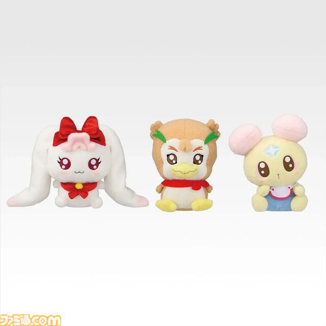 『プリキュア』ピンキーキャッチュのコンパクトミラーが当たる新作一番くじが本日（3/14）発売。ミルクたちのぬいぐるみや歴代コスチュームのブランケットも