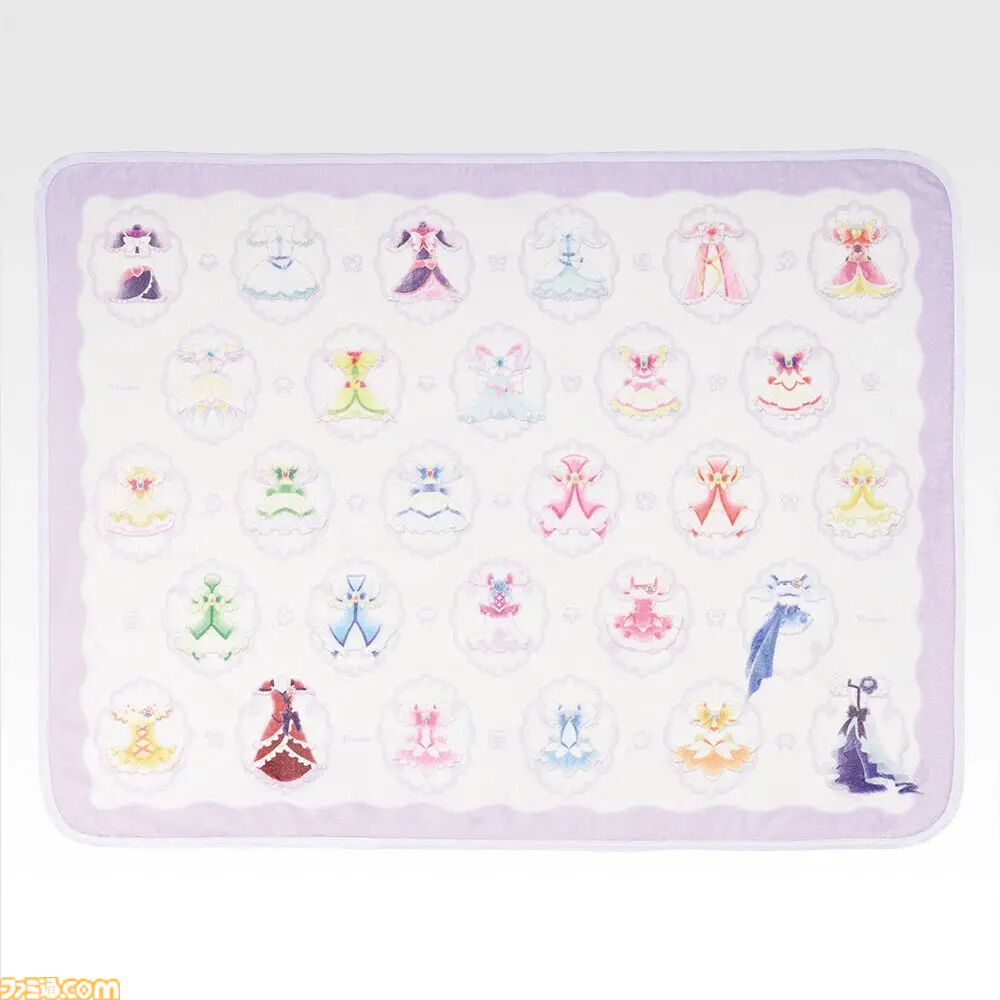 『プリキュア』ピンキーキャッチュのコンパクトミラーが当たる新作一番くじが本日（3/14）発売。ミルクたちのぬいぐるみや歴代コスチュームのブランケットも