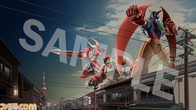 『70年代風ロボットアニメ ゲッP-X』当時のクリエイター描き下ろしイラストも。Amazonは下敷きやTシャツ、Switch/PS5パッケージ版の店舗特典が公開