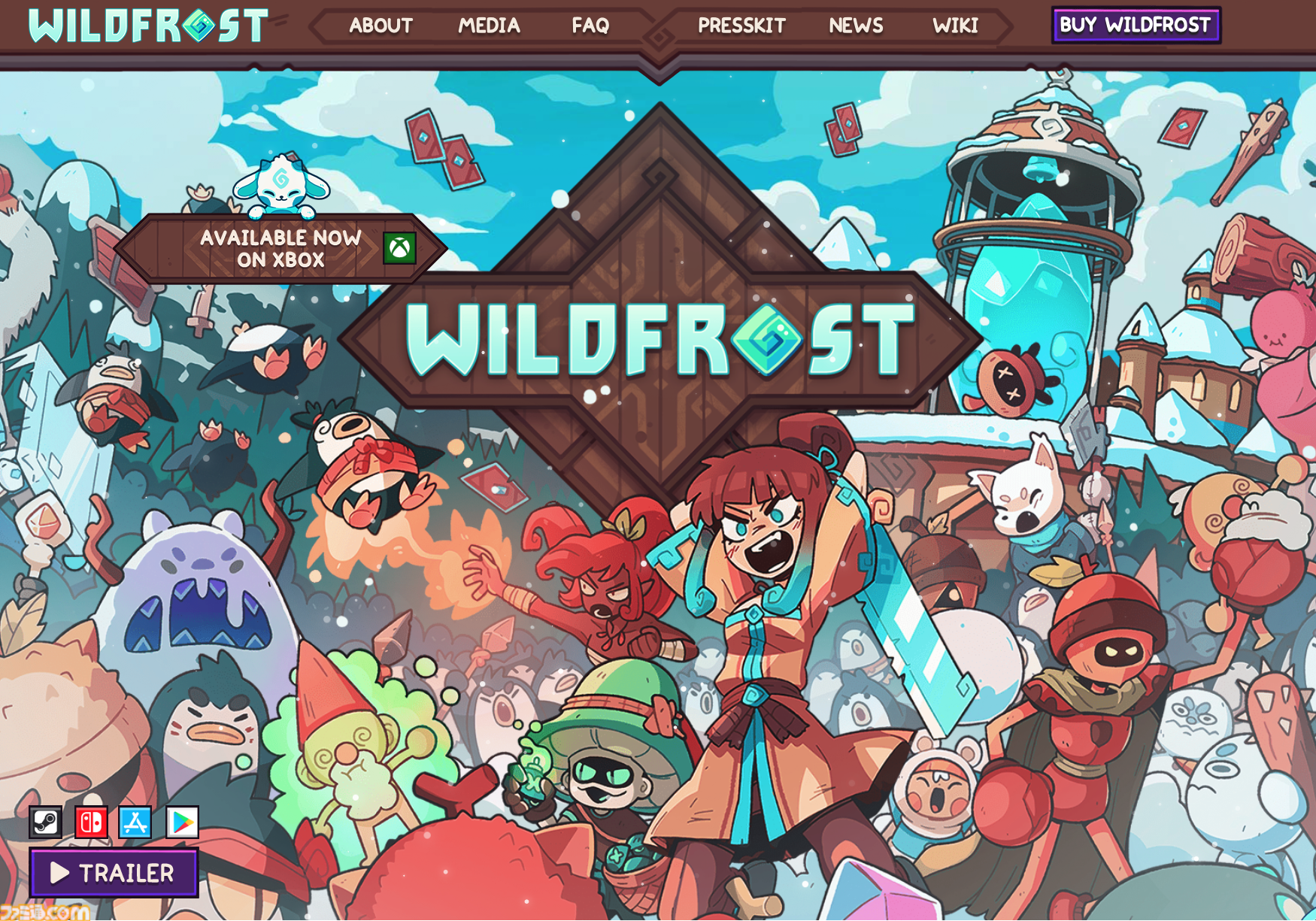 『Wildfrost』求む旅人、至難の旅。薄給、極寒、暗黒、危険、生還の保証なしのローグライトカードゲームをレビュー。過酷な氷原を踏破し太陽をもたらせ【コンテスト優秀賞作品】