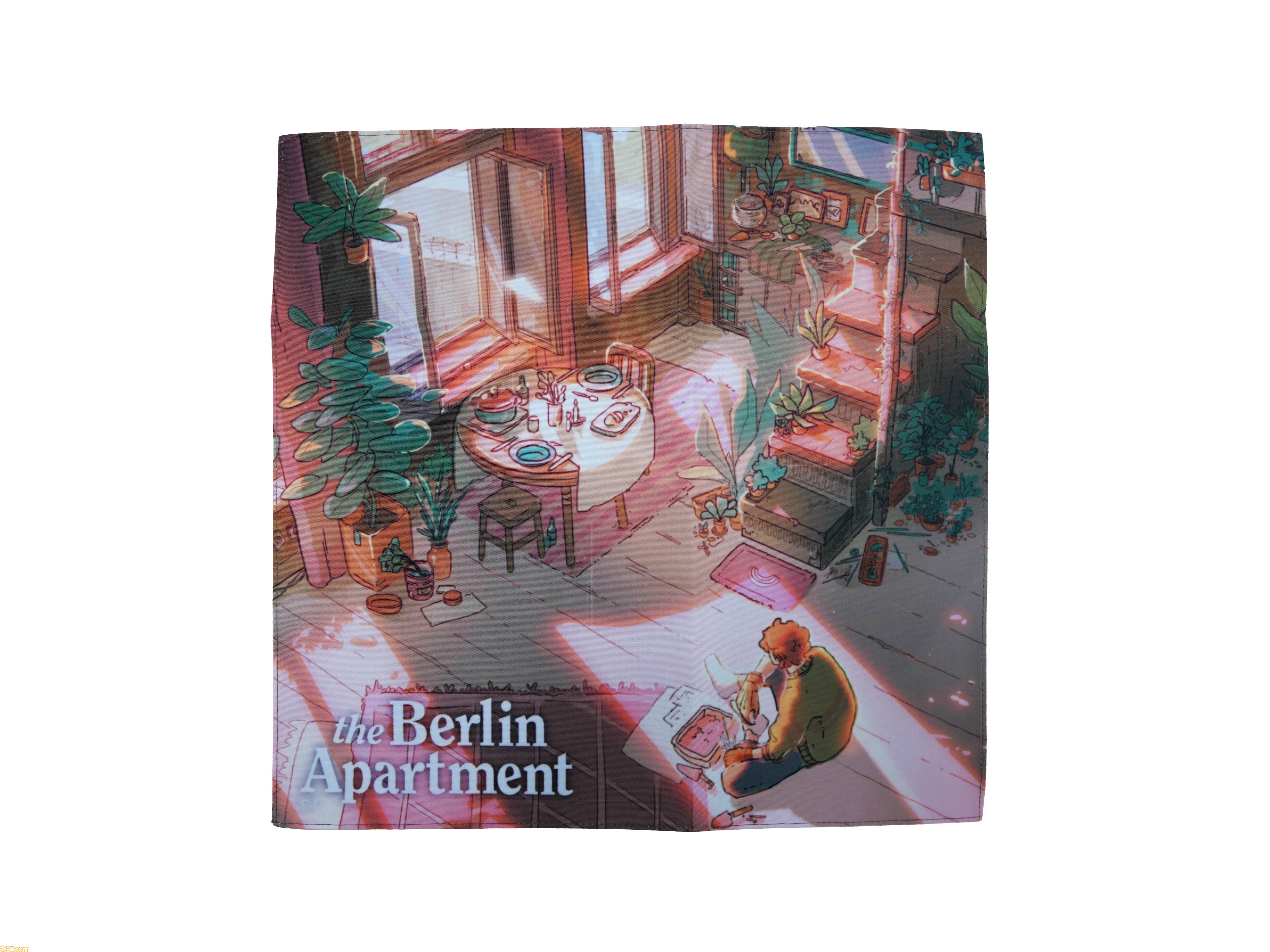 『南極計画』『The Berlin Apartment』『Constance』TIGS2026、ゲームパビリオンjpにてノベルティ配布。クリーナークロスやハンカチもらえる