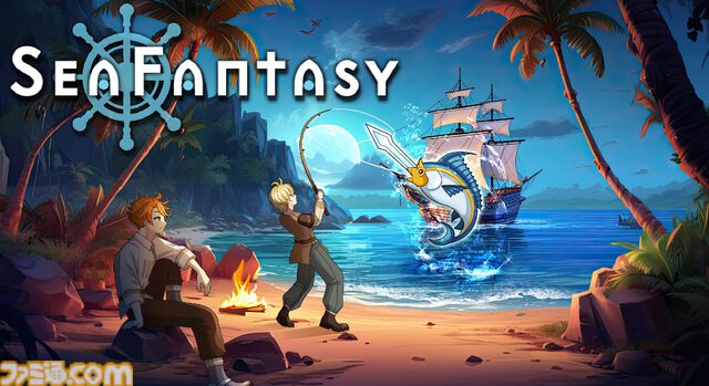 異世界釣りRPG『Sea Fantasy』の体験版が配信。不思議な海洋生物を釣り上げ、世界の滅亡を阻止する冒険の旅へ