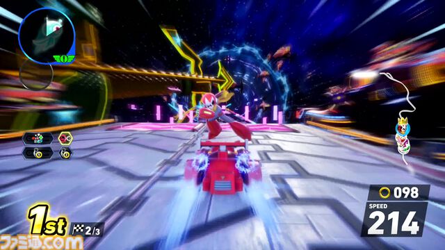 『ソニックレーシング クロスワールド』ロックマン＆ブルース参戦、ワイリーキャッスルを走ると存在しない歌詞が脳内再生されがち【コースアウトでﾃｨｳﾝﾃｨｳﾝﾃｨｳﾝ】