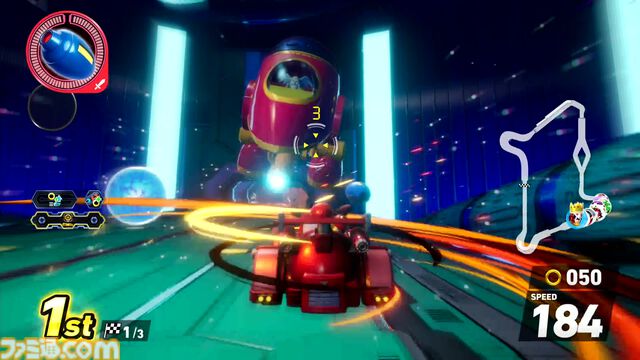 『ソニックレーシング クロスワールド』ロックマン＆ブルース参戦、ワイリーキャッスルを走ると存在しない歌詞が脳内再生されがち【コースアウトでﾃｨｳﾝﾃｨｳﾝﾃｨｳﾝ】