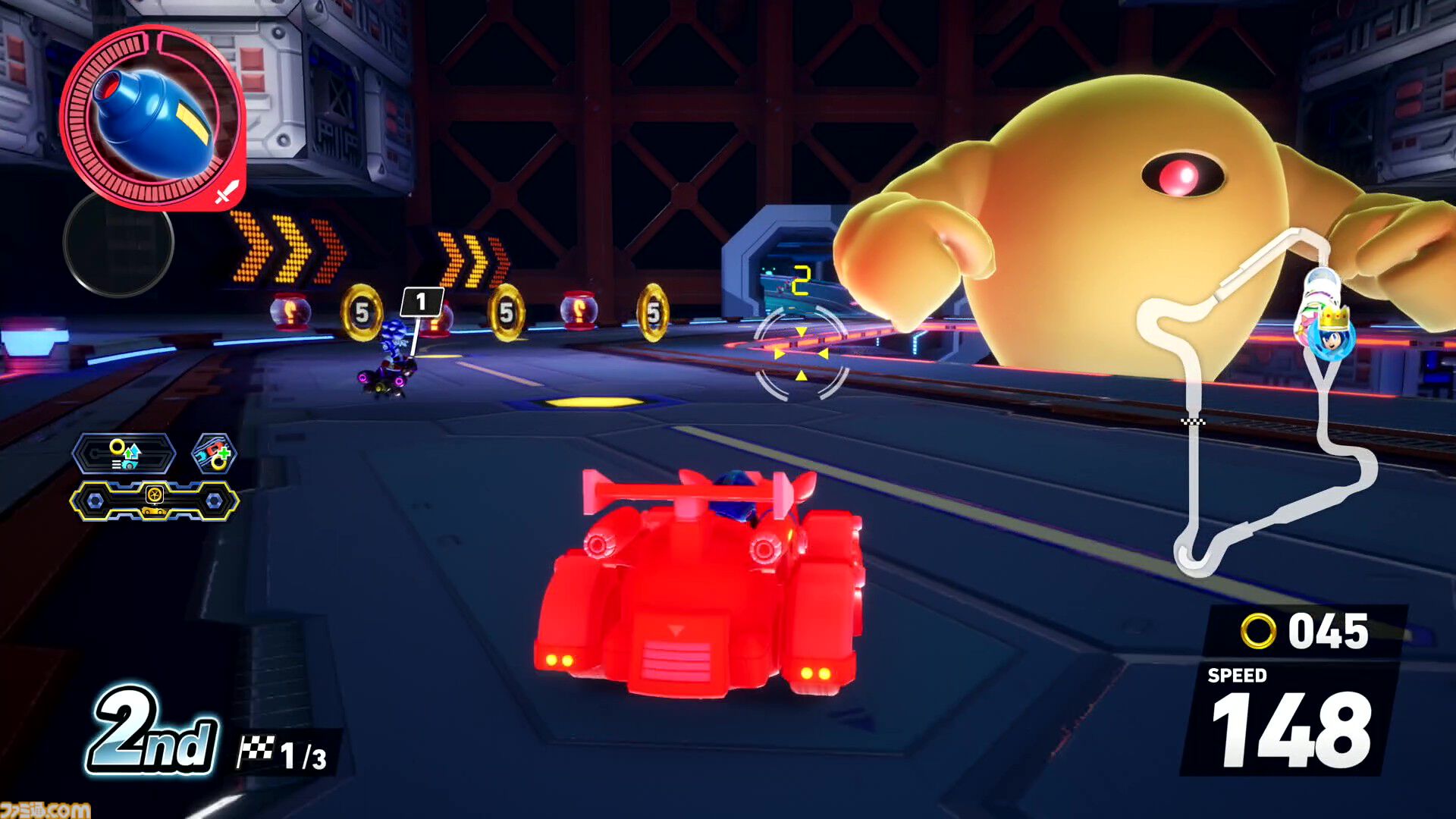 『ソニックレーシング クロスワールド』ロックマン＆ブルース参戦、ワイリーキャッスルを走ると存在しない歌詞が脳内再生されがち【コースアウトでﾃｨｳﾝﾃｨｳﾝﾃｨｳﾝ】