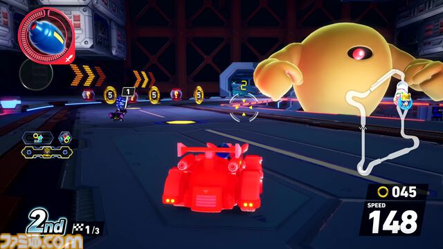 『ソニックレーシング クロスワールド』ロックマン＆ブルース参戦、ワイリーキャッスルを走ると存在しない歌詞が脳内再生されがち【コースアウトでﾃｨｳﾝﾃｨｳﾝﾃｨｳﾝ】