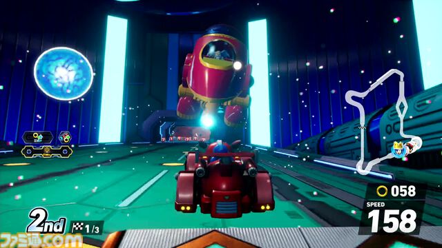 『ソニックレーシング クロスワールド』ロックマン＆ブルース参戦、ワイリーキャッスルを走ると存在しない歌詞が脳内再生されがち【コースアウトでﾃｨｳﾝﾃｨｳﾝﾃｨｳﾝ】