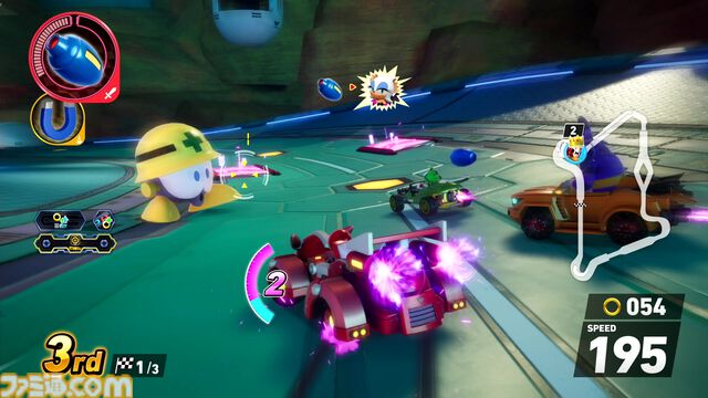 『ソニックレーシング クロスワールド』ロックマン＆ブルース参戦、ワイリーキャッスルを走ると存在しない歌詞が脳内再生されがち【コースアウトでﾃｨｳﾝﾃｨｳﾝﾃｨｳﾝ】