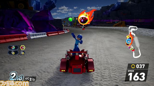 『ソニックレーシング クロスワールド』ロックマン＆ブルース参戦、ワイリーキャッスルを走ると存在しない歌詞が脳内再生されがち【コースアウトでﾃｨｳﾝﾃｨｳﾝﾃｨｳﾝ】