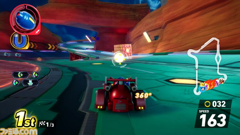 『ソニックレーシング クロスワールド』ロックマン＆ブルース参戦、ワイリーキャッスルを走ると存在しない歌詞が脳内再生されがち【コースアウトでﾃｨｳﾝﾃｨｳﾝﾃｨｳﾝ】