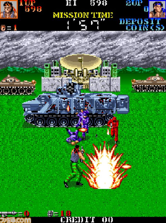 【アケアカ】『餓流禍』3月19日配信。大国の侵攻を防ぐべく戦争のプロフェッショナルとして大軍に立ち向かうシューティング