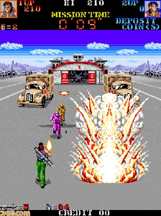 【アケアカ】『餓流禍』3月19日配信。大国の侵攻を防ぐべく戦争のプロフェッショナルとして大軍に立ち向かうシューティング