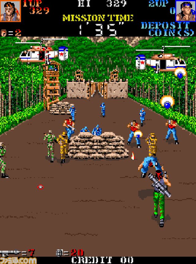 【アケアカ】『餓流禍』3月19日配信。大国の侵攻を防ぐべく戦争のプロフェッショナルとして大軍に立ち向かうシューティング