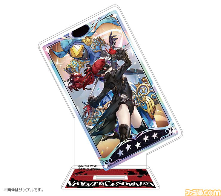 【未開封】【レア】ヴァイオレット キャラファインボード ペルソナ5 P25th】『ペルソナ5 ザ・ロイヤル』ヴァイオレットのフィギュアが