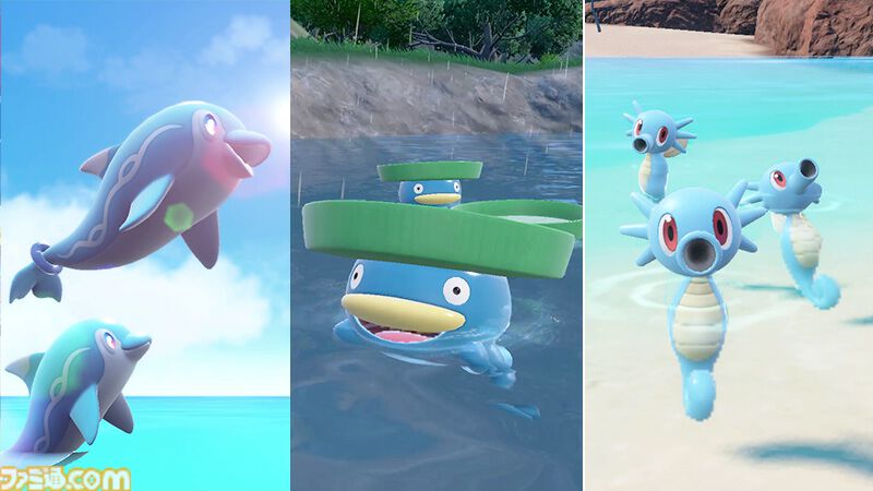『ポケモンSV』ナミイルカ、ハスボー、タッツーが大量発生。6月7日9時から、“やさがたのあかし”持ちポケモンの出現率アップ