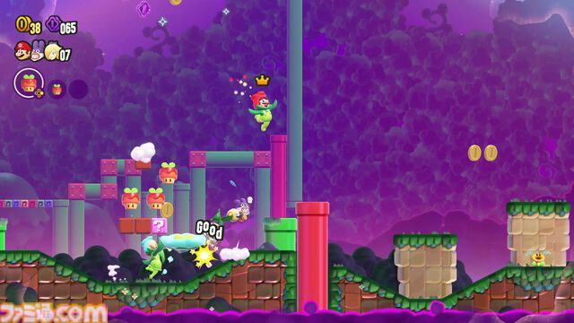 スーパーマリオブラザーズ ワンダー Nintendo Switch 2 Edition + みんなでリンリンパーク』レビュー。家族や友だちと遊べる対戦・協力ミニゲームの虜に！キュートなロゼッタとアシストのチコも注目