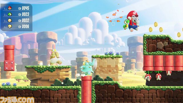 スーパーマリオブラザーズ ワンダー Nintendo Switch 2 Edition + みんなでリンリンパーク』レビュー。家族や友だちと遊べる対戦・協力ミニゲームの虜に！キュートなロゼッタとアシストのチコも注目