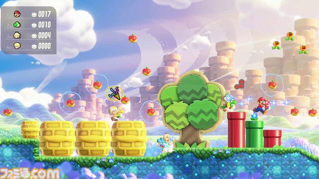 スーパーマリオブラザーズ ワンダー Nintendo Switch 2 Edition + みんなでリンリンパーク』レビュー。家族や友だちと遊べる対戦・協力ミニゲームの虜に！キュートなロゼッタとアシストのチコも注目