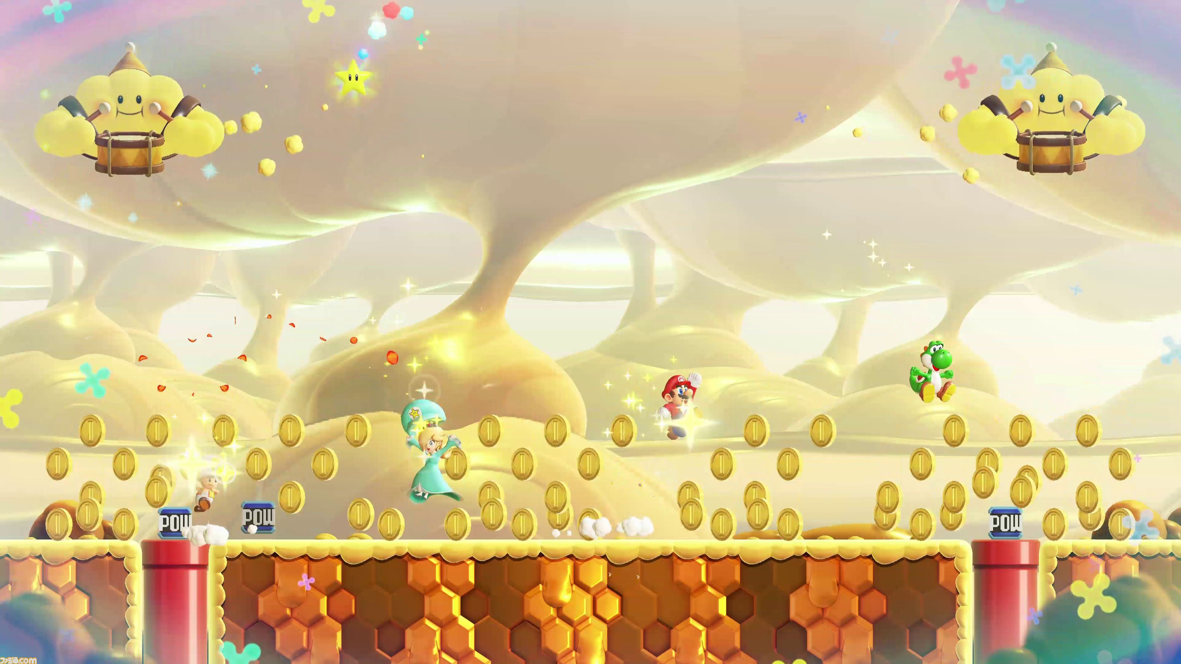 スーパーマリオブラザーズ ワンダー Nintendo Switch 2 Edition + みんなでリンリンパーク』レビュー。家族や友だちと遊べる対戦・協力ミニゲームの虜に！キュートなロゼッタとアシストのチコも注目