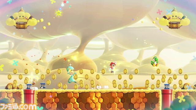 スーパーマリオブラザーズ ワンダー Nintendo Switch 2 Edition + みんなでリンリンパーク』レビュー。家族や友だちと遊べる対戦・協力ミニゲームの虜に！キュートなロゼッタとアシストのチコも注目