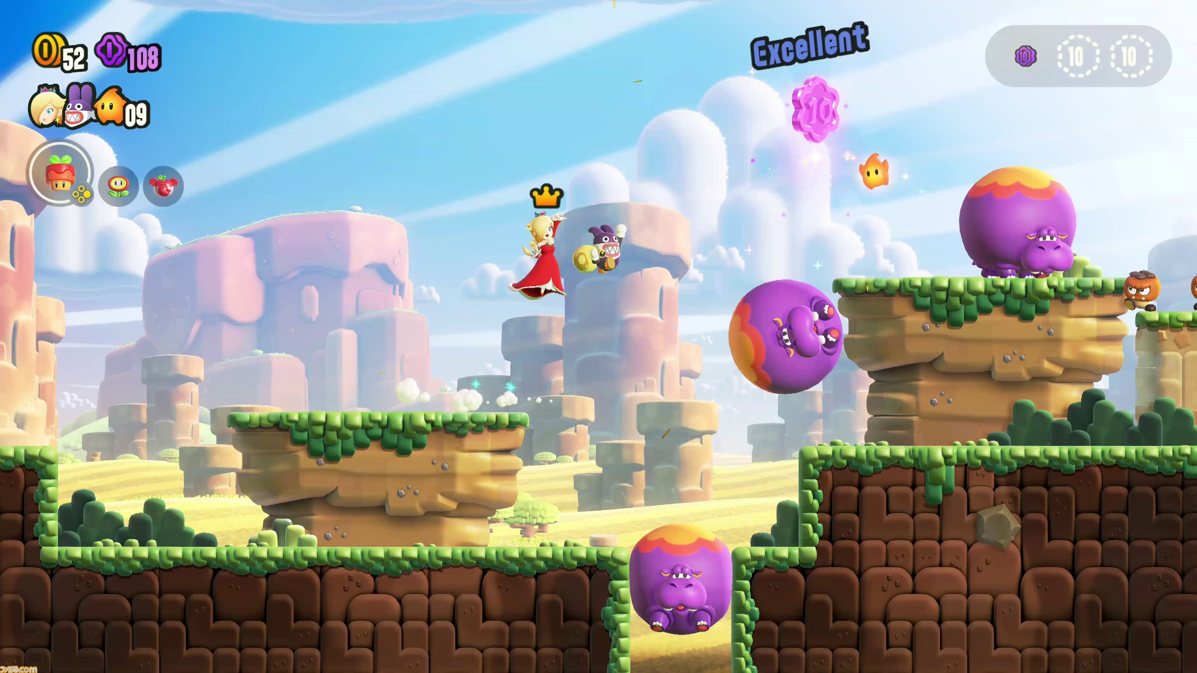スーパーマリオブラザーズ ワンダー Nintendo Switch 2 Edition + みんなでリンリンパーク』レビュー。家族や友だちと遊べる対戦・協力ミニゲームの虜に！キュートなロゼッタとアシストのチコも注目