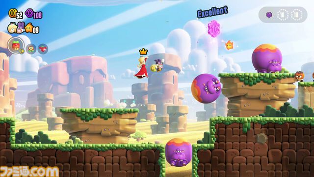 スーパーマリオブラザーズ ワンダー Nintendo Switch 2 Edition + みんなでリンリンパーク』レビュー。家族や友だちと遊べる対戦・協力ミニゲームの虜に！キュートなロゼッタとアシストのチコも注目