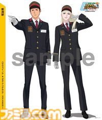 『ガンダム』JR東日本がタイアップ。シャア＆クェス、ジュドー＆ハマーン、ハサウェイ＆ギギらが車掌服姿に。スタンプラリーが3月23日より開催