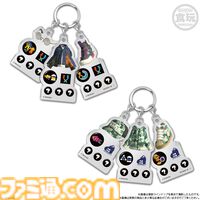 『スプラトゥーン3』クマサン商会、タタキケンサキなどのギアがかわいいチャームに！ アタマ、フク、クツを揃えて自分好みにコーディネートできる“ギア3連チャーム”発売