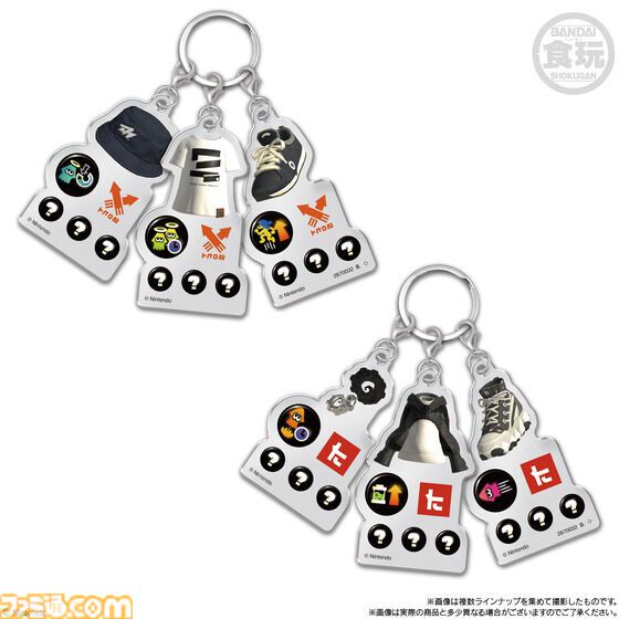 『スプラトゥーン3』クマサン商会、タタキケンサキなどのギアがかわいいチャームに！ アタマ、フク、クツを揃えて自分好みにコーディネートできる“ギア3連チャーム”発売