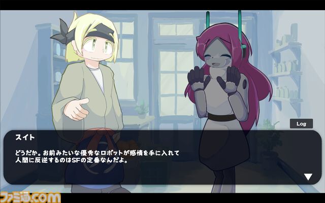 『ドッペルテスト』人間とロボット、互いに思いやる優しい関係性を描くノベルゲーム。本物の座を巡るふたりの14日間を見守る【3月20日発売】