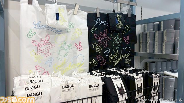 『FF14』入口でかわいいアルファがお出迎え、人気ブランドとのコラボアイテムはどれも欲しくなる！ 本日（3/19）から京都でポップアップストアが展開【フォトリポート】