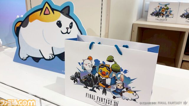『FF14』入口でかわいいアルファがお出迎え、人気ブランドとのコラボアイテムはどれも欲しくなる！ 本日（3/19）から京都でポップアップストアが展開【フォトリポート】