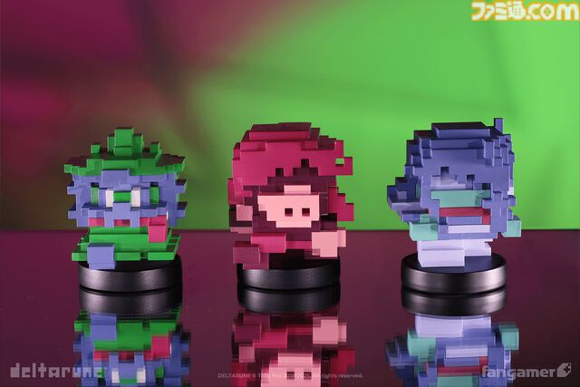 『DELTARUNE』チャプター3のドット絵クリスたちが立体化。並べてかざりたいキュートなフィギュアが本日（3/19）より発売