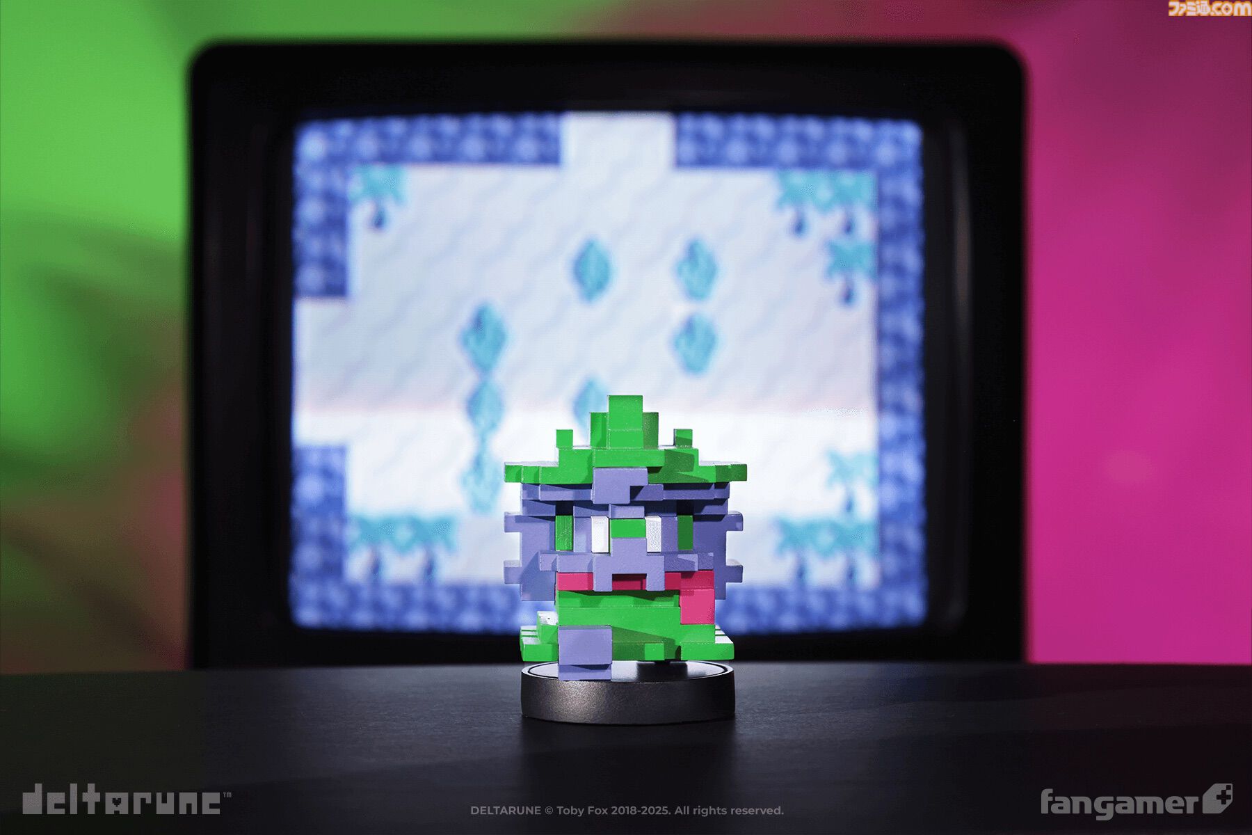 DELTARUNE』チャプター3のドット絵クリスたちが立体化。並べてかざり