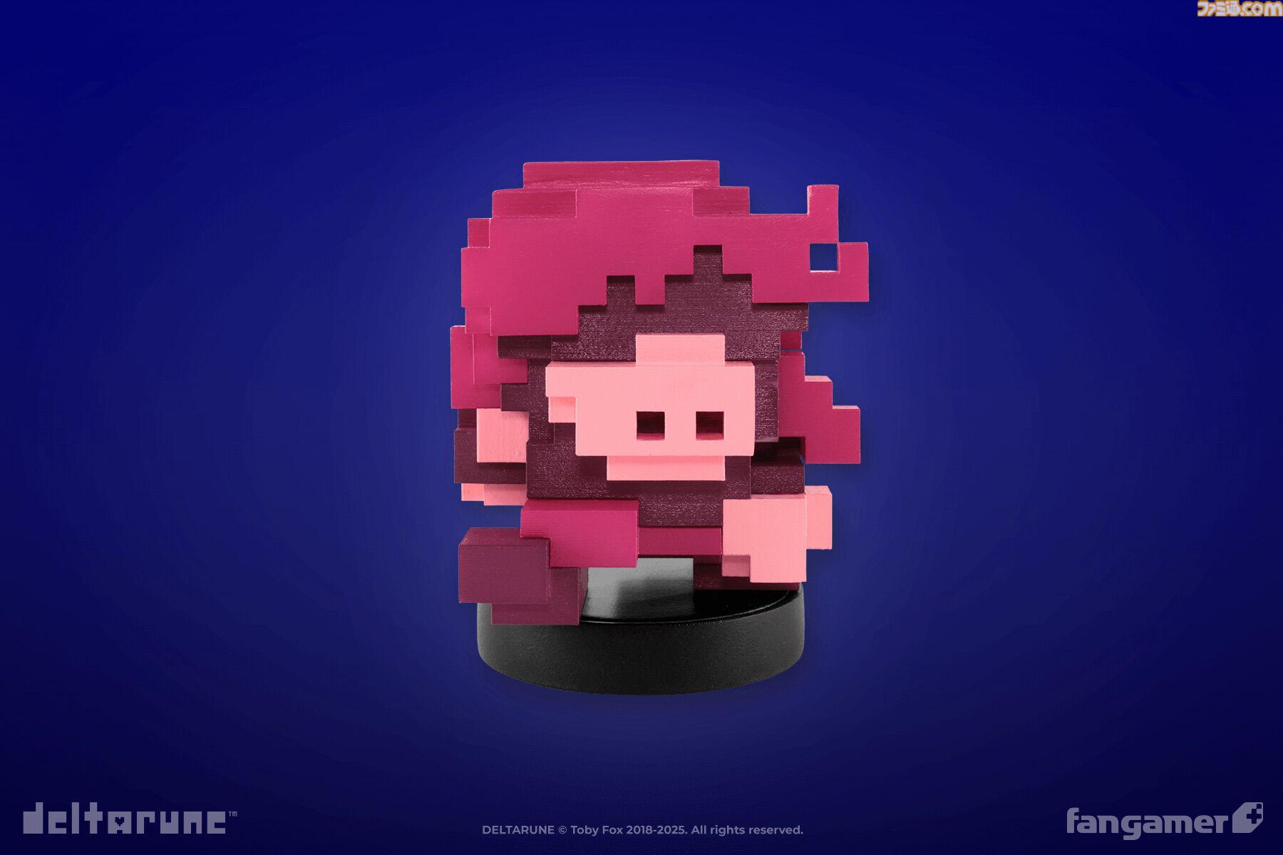 DELTARUNE』チャプター3のドット絵クリスたちが立体化。並べてかざり