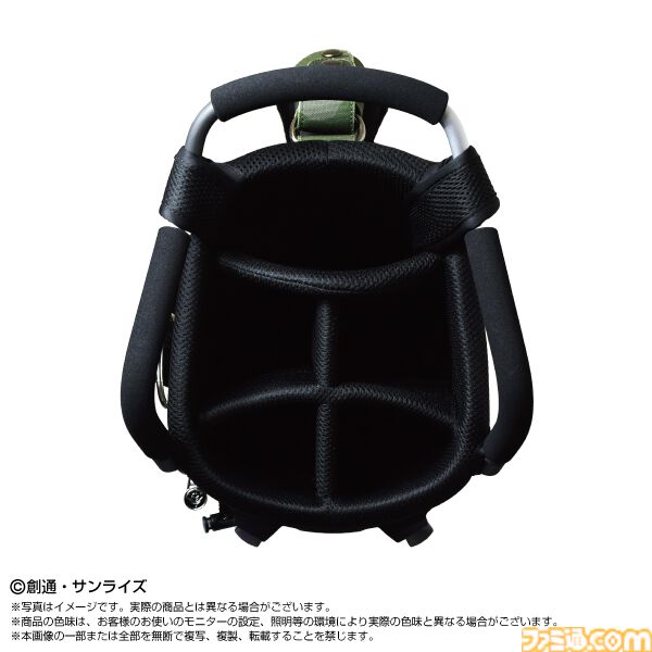 『ガンダム』シャアザク＆ザクIIがキャディバッグやヘッドカバーに！ MSやハロモチーフのゴルフグッズ9点の予約販売が本日（3/19）開始