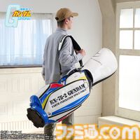 『ガンダム』シャアザク＆ザクIIがキャディバッグやヘッドカバーに！ MSやハロモチーフのゴルフグッズ9点の予約販売が本日（3/19）開始