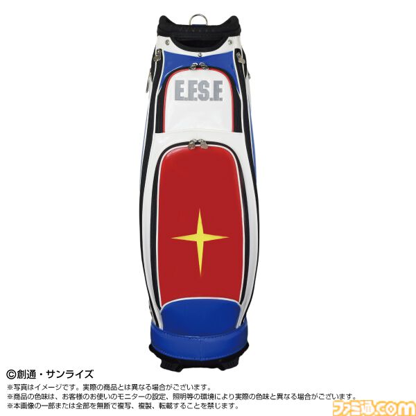 『ガンダム』シャアザク＆ザクIIがキャディバッグやヘッドカバーに！ MSやハロモチーフのゴルフグッズ9点の予約販売が本日（3/19）開始