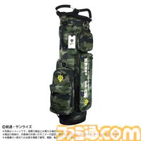 『ガンダム』シャアザク＆ザクIIがキャディバッグやヘッドカバーに！ MSやハロモチーフのゴルフグッズ9点の予約販売が本日（3/19）開始