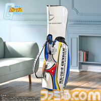 『ガンダム』シャアザク＆ザクIIがキャディバッグやヘッドカバーに！ MSやハロモチーフのゴルフグッズ9点の予約販売が本日（3/19）開始