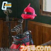 『ガンダム』シャアザク＆ザクIIがキャディバッグやヘッドカバーに！ MSやハロモチーフのゴルフグッズ9点の予約販売が本日（3/19）開始