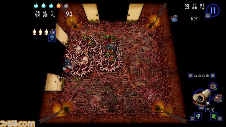 『深 四のの目 -陰陽の巫女-』一寸先は死……判断力が試される思考型ローグライクホラーは死と隣り合わせだからこそおもしろい【レビュー】