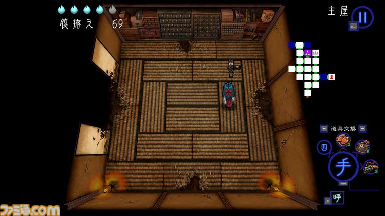 『深 四のの目 -陰陽の巫女-』一寸先は死……判断力が試される思考型ローグライクホラーは死と隣り合わせだからこそおもしろい【レビュー】